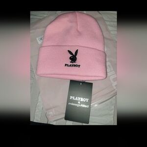 Playboy Pink Beanie for Women